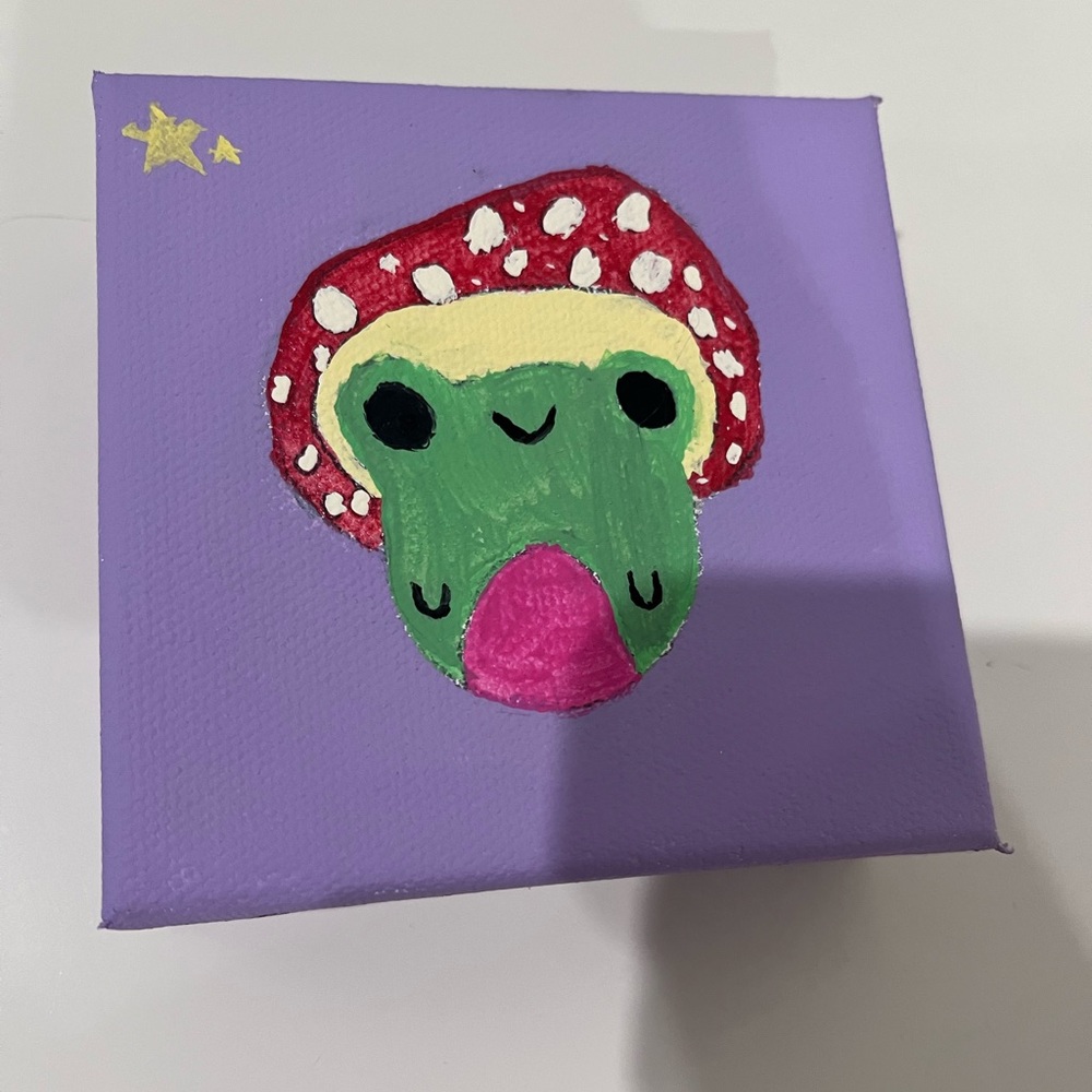 Frog painting